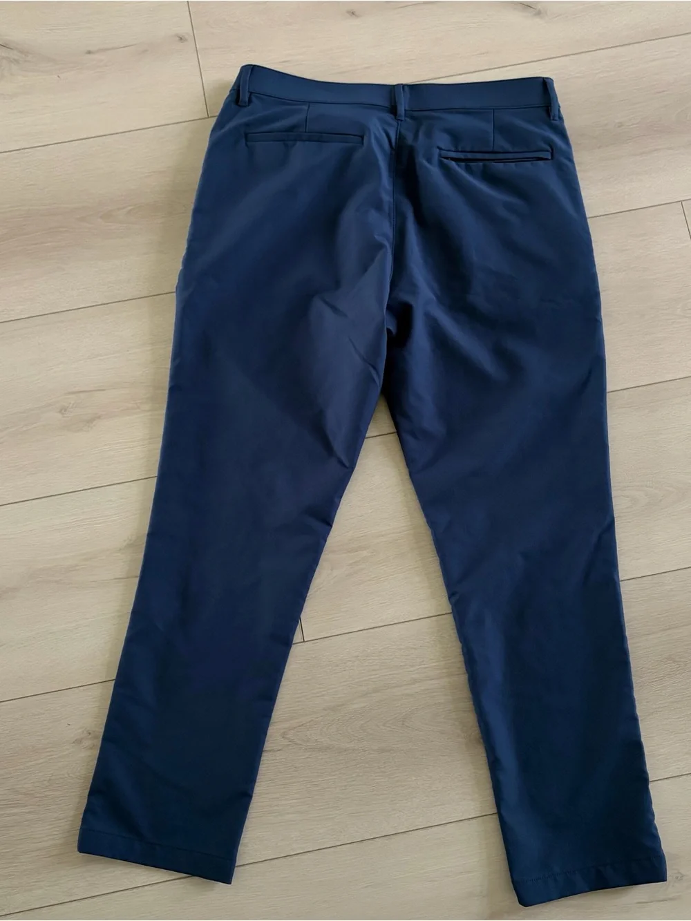 Banana Republic Traveler Performance Pants Men’s 34x30 Navy Slim Stretch Tech